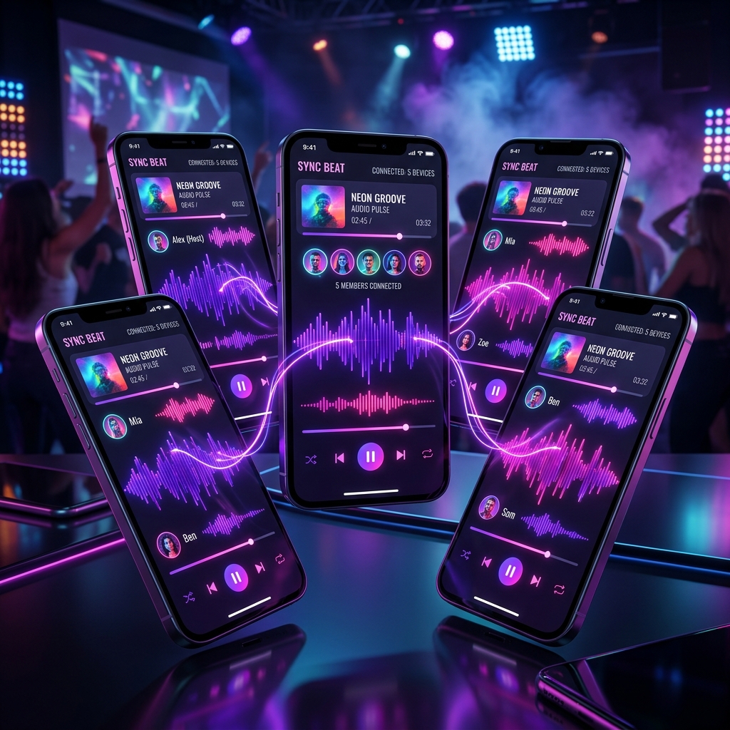 SyncSound Party App